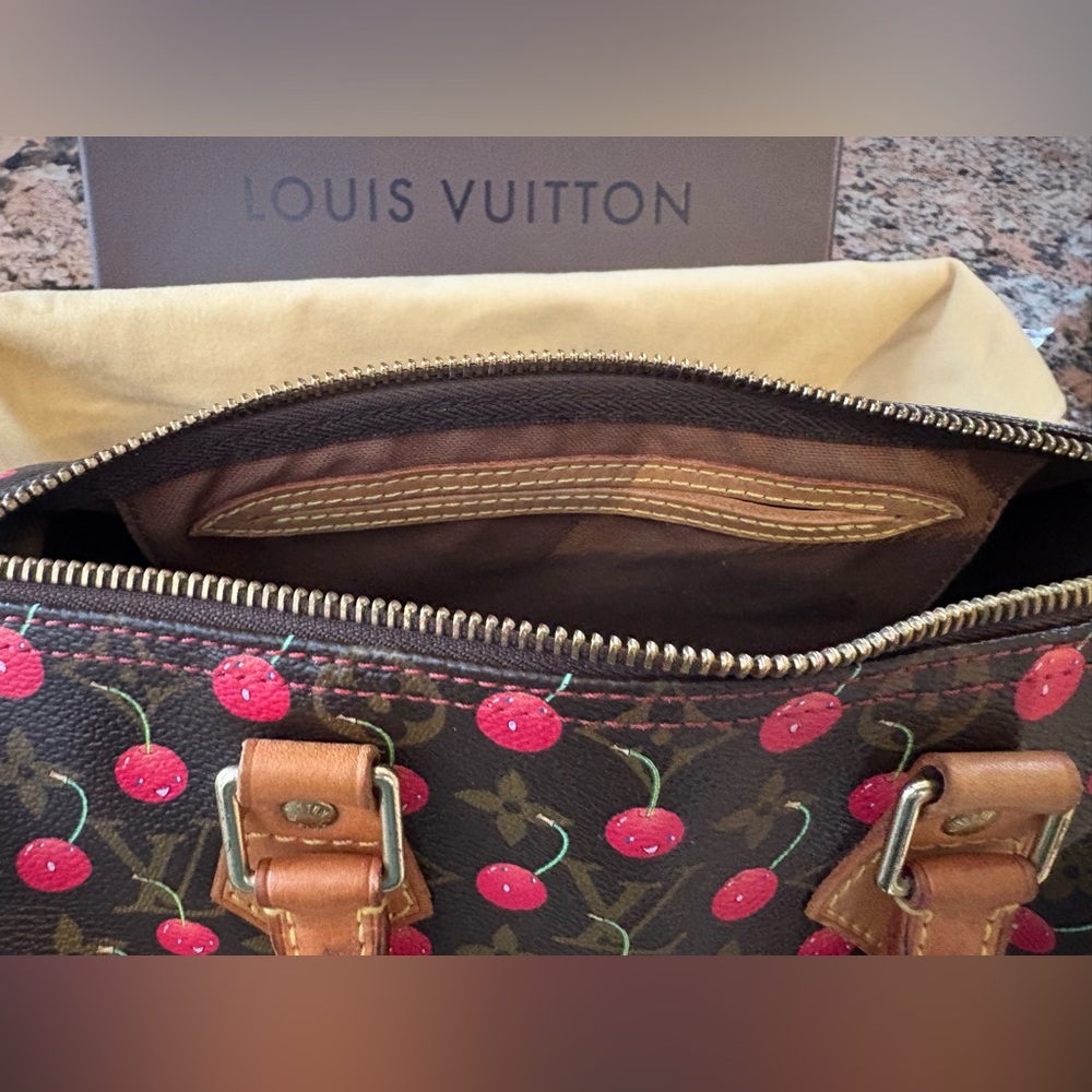 Louis Vuitton Monogram Cerises Speedy 25 - Picture 13 of 15